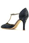 Carmen Broccato Blue Cinturino Acciaio