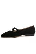 Catherine Black Suede