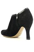 Deborah Black Suede Leather Profile