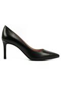 Decollete Black Calf Leather