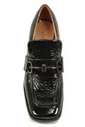 Moccasin Black Gelè Mousse Patent Leather