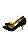 Flora Suede Black