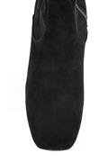 Hampshire Black Stretch Suede