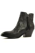 Helene Black Leather
