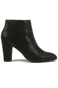 Huba Printed Leather Marga Black