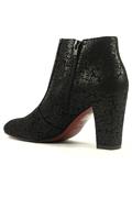 Huba Printed Leather Marga Black