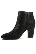 Huba Printed Leather Marga Black