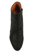 Huba Printed Leather Marga Black