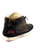 High Zip Horse Camouflage Black