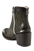 Shanghai Zipper Leopard Carbon Goat Black White