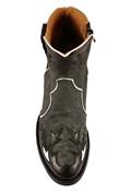 Shanghai Zipper Leopard Carbon Goat Black White