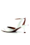Chanel White Leather