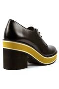 Louisian Micro Cle Yellow High Black Leather