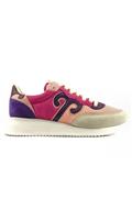 Master Fuxia Pink Nylon Grey Purple Suede