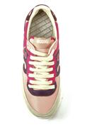 Master Fuxia Pink Nylon Grey Purple Suede