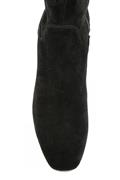 Nebraska Black Stretch Suede