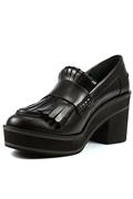 Ohio Micro Cle Black Leather