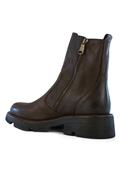 Vintage Zip Beatles Brown Leather