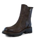 Vintage Zip Beatles Brown Leather