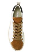 P01 Pelle Bianca Camoscio Biscotto
