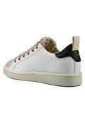 P01 Pelle Bianca Camoscio Rosa