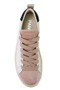 P01 Pelle Bianca Camoscio Rosa