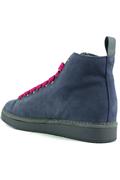 P01 Dark Blue Suede Fuchsia Grey Laces