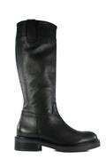 Boots Black Washed Leather