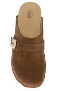 Pescura Clog Cognac Suede