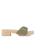 Pescura Jane Khaki Suede