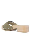 Pescura Jane Khaki Suede