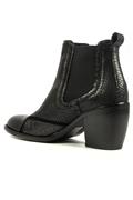 Texan Boot Patchwork Leather Stamped