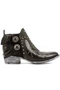 Corus Black Leather Dark Grey Suede