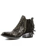 Corus Black Leather Dark Grey Suede