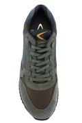 Magic City Cordura Brown Olive Green Suede Black Leather