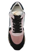 Magic Heritage Viper Black White Suede Leather Pink Cordura