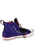 Sneaker Vintage Pitone Marrone Tela Dipinta Viola