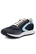 Start Heritage Ripstop Black Nylon/ Grey Suede/ Light Blue Leather