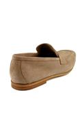 Moccasin Taupe Soft Suede Unlined
