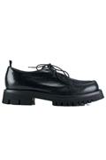 Lace-Up Suavè Black Leather