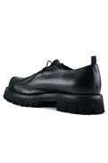 Lace-Up Suavè Black Leather
