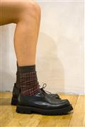 Lace-Up Suavè Black Leather