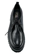 Lace-Up Suavè Black Leather