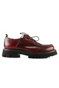 Lace-Up Suavè Ruby Leather