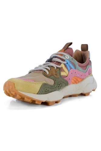 Yamano 3 Nylon Camoscio Crema Taupe Militare Multicolor