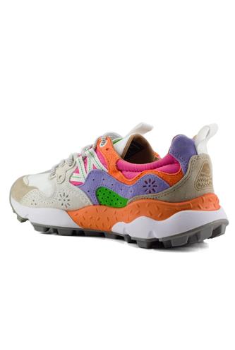 Yamano 3 Nylon Bianco Camoscio Rosa Arancio Viola Verde