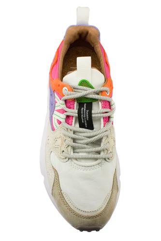 Yamano 3 Nylon Bianco Camoscio Rosa Arancio Viola Verde