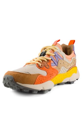 Yamano 3 Mesh Bianco Camoscio Salmone Beige