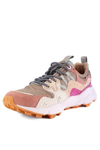 Yamano 3 Nylon Camoscio Cipria Fucsia Multicolor