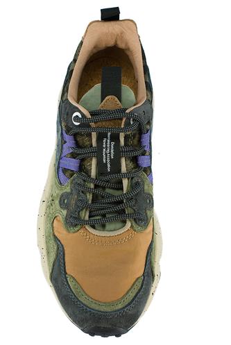 Yamano 3 Animalier Jacquard Dark Grey Anthracite Suede Mud Nylon